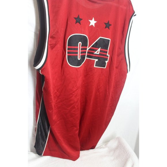 PJ Mark Absolute Red Basketball Jersey Size 2XL New York 2004 Play Over - Picture 6 of 7